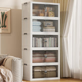 SAILUN stackable storage bin with lid keeps closets tidy and accessible