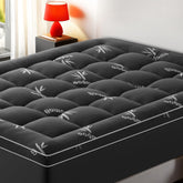 SakuraHome cooling bamboo viscose mattress topper for breathable comfort