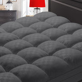 SameBed king topper with breathable microfiber surface for soft, comfortable nights.