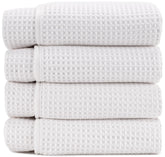 S&T INC. Aura waffle towels folded for compact storage and quick access.