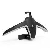 Sandure car coat hanger headrest assembly shows universal fit for organized driving and wrinkle-free coats.