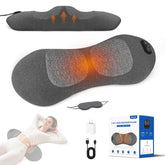 Sanivor 3-in-1 lumbar massager pillow front view showing ergonomic lower back support