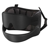 SARISUN airplane pillow with chin strap stabilizes your neck for restful flight