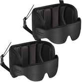 Sarisun travel pillow with 360Β° head support for comfortable plane sleep