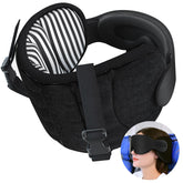 SARISUN travel pillow headrest attachment provides steady neck support on planes.