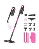 Schenley 19-in-1 steam mop dual-rod design for versatile cleaning tasks.