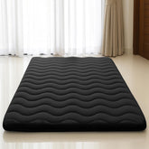 SCHNAUZER HOME Japanese floor mattress front view shows ergonomic comfort.