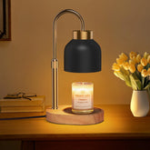 Seenlast candle warmer lamp with dimmer for adjustable fragrance diffusion.
