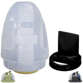 Selgo replacement dirty tank for Bissell Little Green, side view, reliable fit.