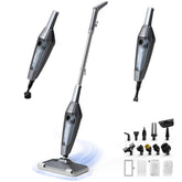 SENMO Steam Mop with 14-in-1 attachments for versatile surface cleaning.