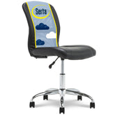 Serta Essential Armless Task Chair with mesh back for breathable comfort