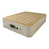 Serta raised air mattress with Never Flat pump for effortless overnight guests.