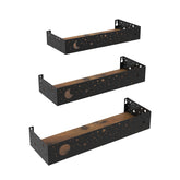 Serwrsw Moon and Stars wall shelf shows rustic design for stylish storage