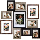 SESEAT 11x14 black frame with mat for elegant wall gallery