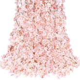 Sggvecsy cherry blossom garland 6-pack for versatile wedding and home decor.