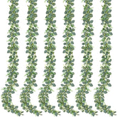 Sggvecsy eucalyptus garland on a 6ft strand for versatile decor