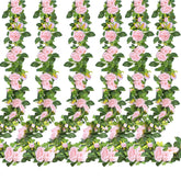 Sggvecsy pink rose vine garland six-piece set for versatile dΓ©cor
