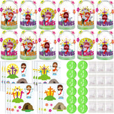 Shappy Easter snow globe kit with 12 pieces for creative holiday decor.