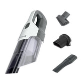 Shark Cyclone PET handheld vacuum front view shows compact design for quick cleanups.