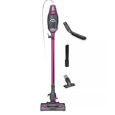 Shark HV371 Rocket Pro DLX with LED headlights revealing debris for night cleaning.