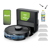 Shark Matrix Plus robot vacuum-mop in action with powerful suction