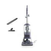 Shark NV352 Navigator Lift-Away in lavender demonstrating portable cleaning power
