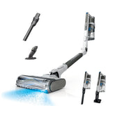Shark PowerPro Flex Reveal Plus front view for easy maneuverability during cleaning