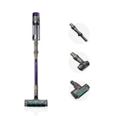 Shark PowerDetect cordless stick vacuum front view, powerful suction for all-floor cleaning.