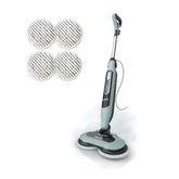 Shark Steam & Scrub mop with LED headlights reveals debris for thorough cleaning