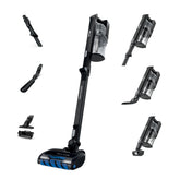 Shark Vertex Pro cordless vacuum front view shows a slim, maneuverable design for quick cleanups.