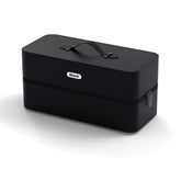 Shark XHD400SAC storage case front view keeps FlexStyle accessories neatly organized.