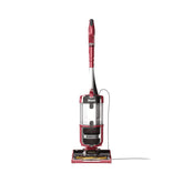 Shark ZU561 Navigator Lift-Away vacuum in red peony shows upright cleaning on floors.