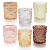 SHMILMH fall votive holders with a ribbed design illuminate spaces with warm color.