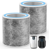 ShufudeJa HP102 replacement filter front view for easy purifier maintenance