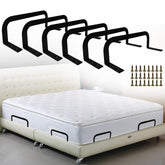 Sibosen mattress retainer bar angle view shows stable topper support.