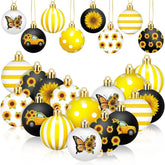 Silipull sunflower ornaments package display adds vibrant charm to seasonal decor.