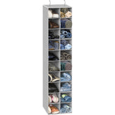 Simple Houseware 20-section shelves keeps shoes neatly organized in the closet.
