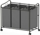 Simple Houseware laundry sorter frame shows sturdy construction for heavy loads.