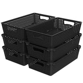 Simple Houseware basket organizer for kitchen storage with easy access.