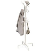 Simple Houseware standing coat hanger rack with 12 hooks enhances entryway organization