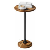 Simple Trending small round side table with compact footprint for tight spaces.