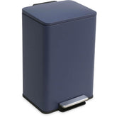 SIMPLI-MAGIC 50L trash can with soft-close lid for quiet kitchen waste disposal.