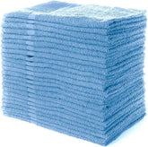Simpli-Magic blue cotton hand towel 16x27 for bathroom or gym use, soft and absorbent