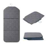 Singpotool foldable ironing mat front view enhances easy garment steaming at home