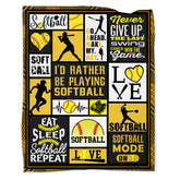 SIOQCKIS Softball Blanket ultra-soft fabric close-up for cozy warmth