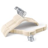 Sishynio premium velvet hanger 30-pack for durable closet organization.