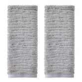 SKL Home CloudSoft hand towel gray with plush feel and quick-drying performance