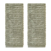 SKL Home CloudSoft hand towel sage texture close-up highlights premium loft