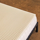 Sleep On Latex Pure Green topper close-up shows the soft surface for comfort