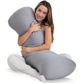 SleepCloud weighted body pillow 8lbs for deeper sleep and full-body support